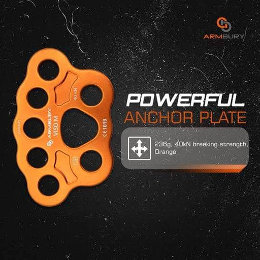101mm x 158mm / Orange ARM-Rig-MPlate-Orange SGT KNOTS Climbing Gear