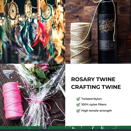 Rosary & Craft Twine #9 1/4lb Purple