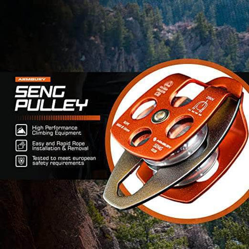 82mm x 158mm / Orange ARM-Pull-SengMobileDouble-Orange SGT KNOTS Climbing Gear