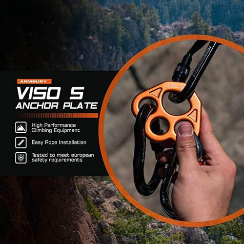 82mm x 88mm / Orange ARM-Rig-SPlate-Orange SGT KNOTS Climbing Gear