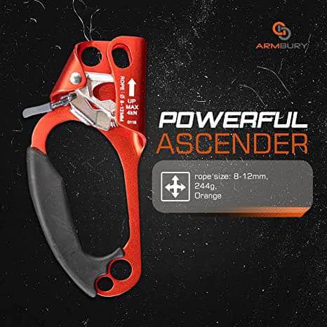 ARM-Ascend-Lift-LH-Orange SGT KNOTS Climbing Gear