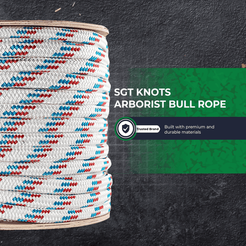 SGT KNOTS Hollow Braid HMPE Rope for Arborists, Boating, Camping