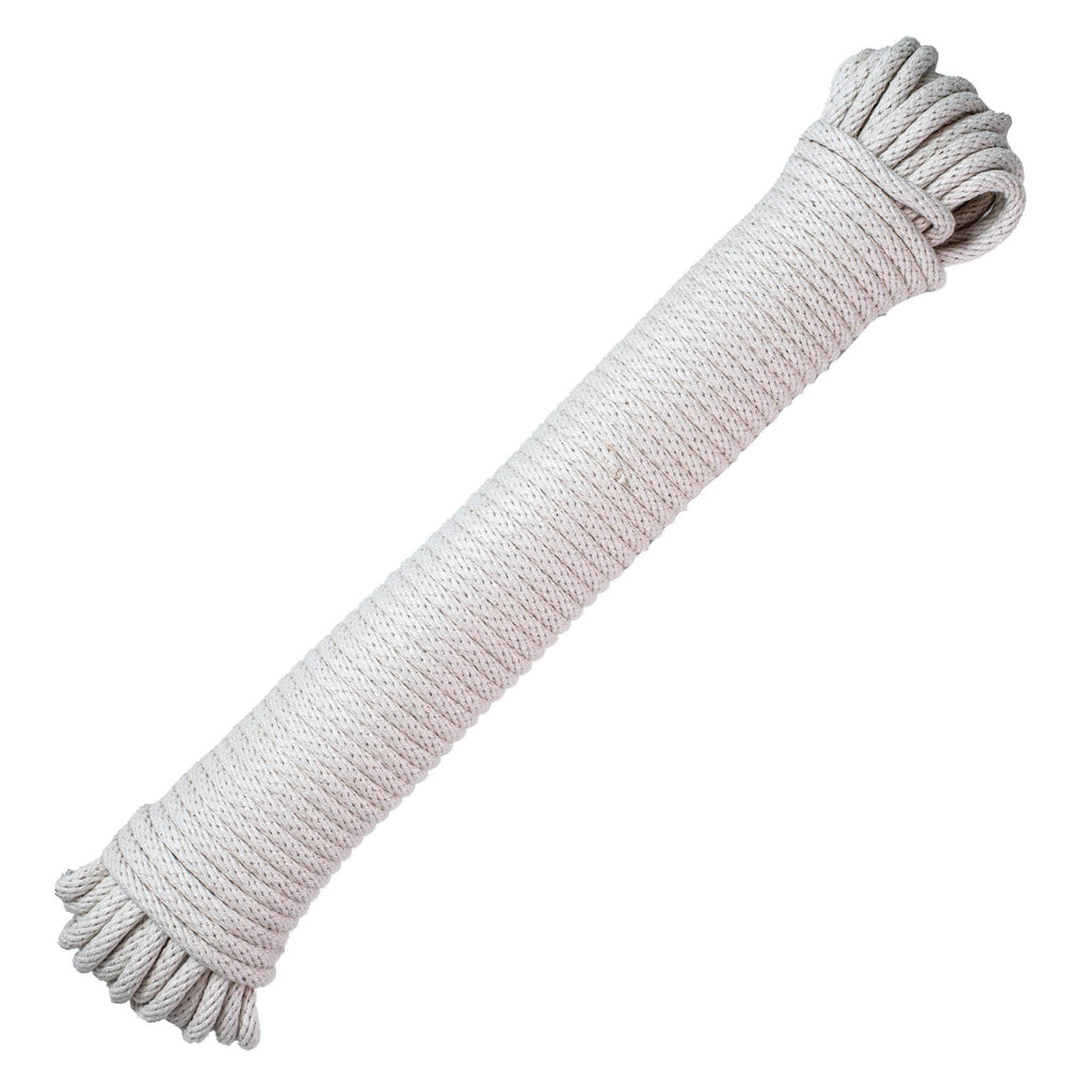Wellington Natural Braided Cotton Clothesline Rope - Bradford, NH
