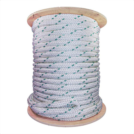 7/8 in / 300 ft / White (May or May Not Include Green Tracer) SK-DBPR-78x300 SGT KNOTS Double Braid Rope