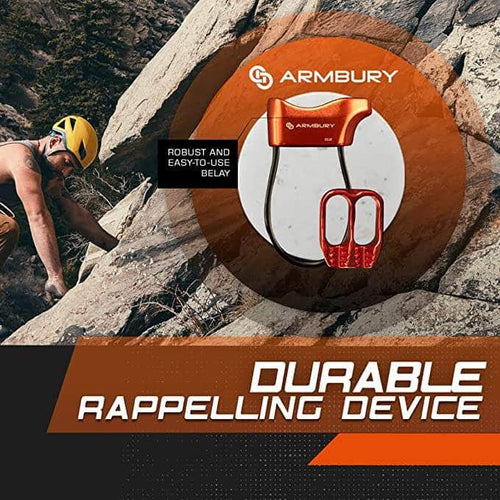 8mm-11mm / Orange ARM-Belay-Tuber-Orange SGT KNOTS Climbing Gear