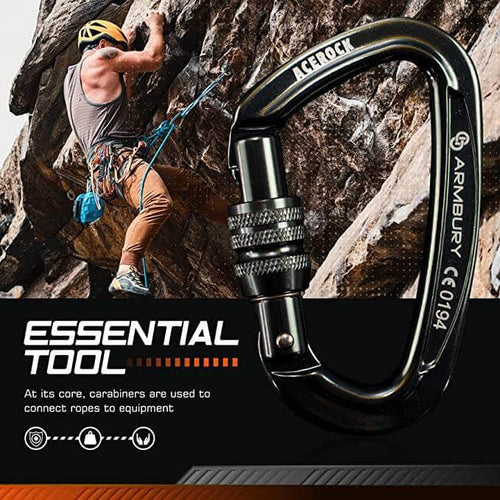 100mm x 60mm / Gray / Acerock Screw ARM-AcerockScrew SGT KNOTS Climbing Gear