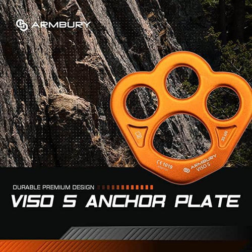 82mm x 88mm / Orange ARM-Rig-SPlate-Orange SGT KNOTS Climbing Gear