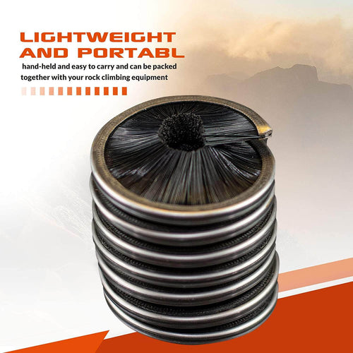 50mm x 50mm / Black ARM-RopeBrush SGT KNOTS Climbing Gear