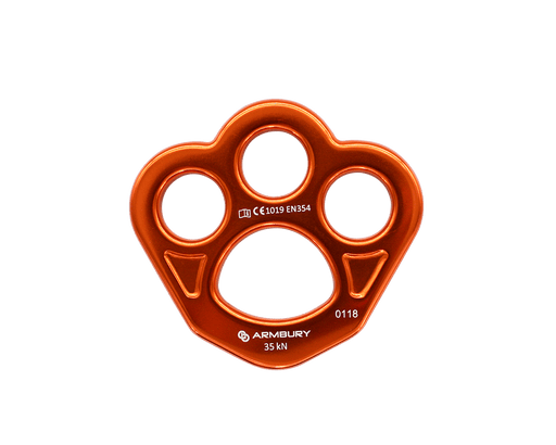 82mm x 88mm / Orange ARM-Rig-SPlate-Orange ARMBURY Climbing Gear