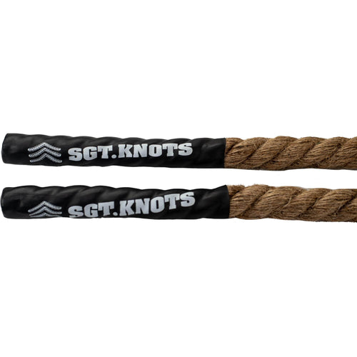 SGT KNOTS 25ft I Soft Natural 4Ply Durable Jute Tug of War Rope I