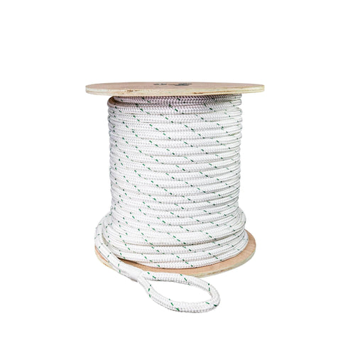 Premium Polyester Double Braid Cable Pulling Rope | Made in USA | Highest Strength| 3/8 inch x 1200 Feet