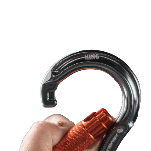 118mm x 76mm / Gray Orange / Hinge Triple ARM-Hinge-TripleLock ARMBURY Climbing Gear