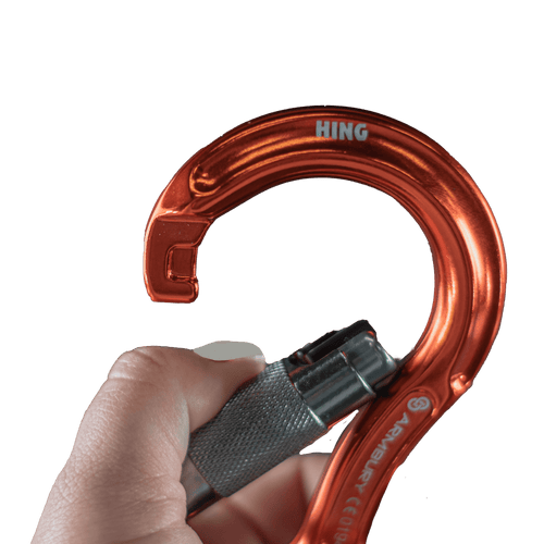 118mm x 76mm / Orange Gray / Hinge Twist ARM-Hinge-TwistLock ARMBURY Climbing Gear