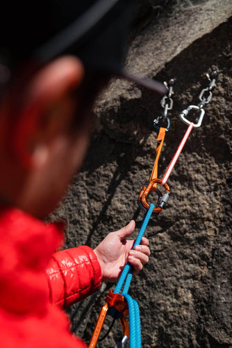 111mm x 62mm / Orange Gray / Orbit Twist ARM-Orbit-TwistLock ARMBURY Climbing Gear