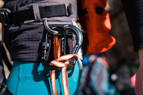 111mm x 62mm / Black / Orbit Screw ARM-Orbit-ScrewLock ARMBURY Climbing Gear