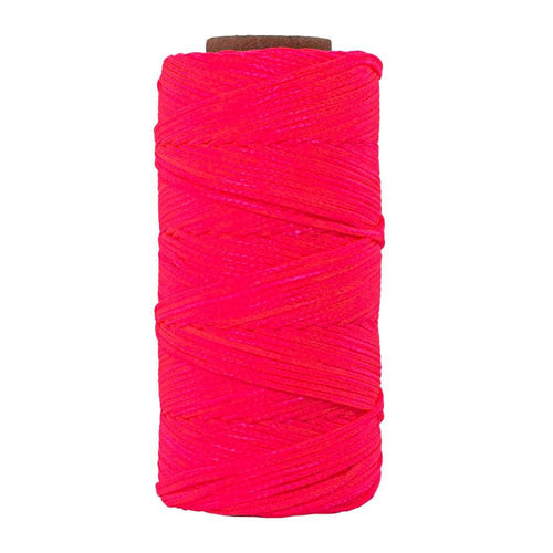 Construction 1000-Feet Twisted Nylon Pink String Line Lacing Twine