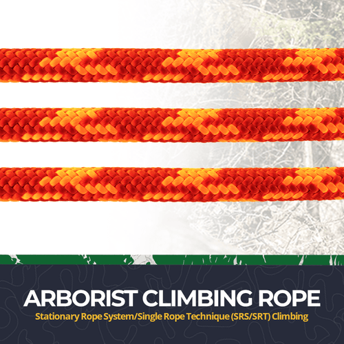 7/16 in / 120ft / Cherry Bomb SK-ACL-24Strand-716x120 ALL GEAR Arborist Rope