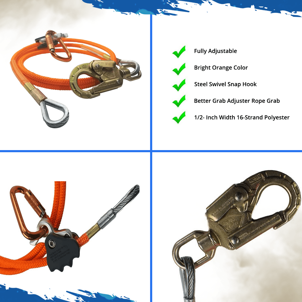 ProClimb Better Grab Arborist Flip Line Kit w/ Swivel Eye