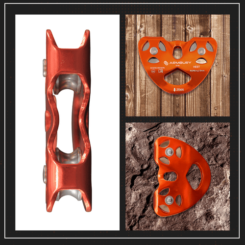 120mm x 88mm ARM-Pull-HestMobileDouble-Orange SGT KNOTS Climbing Gear