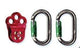 99mm x 76mm / Red DMM-HCE-Green-Pack SGT KNOTS Pulley
