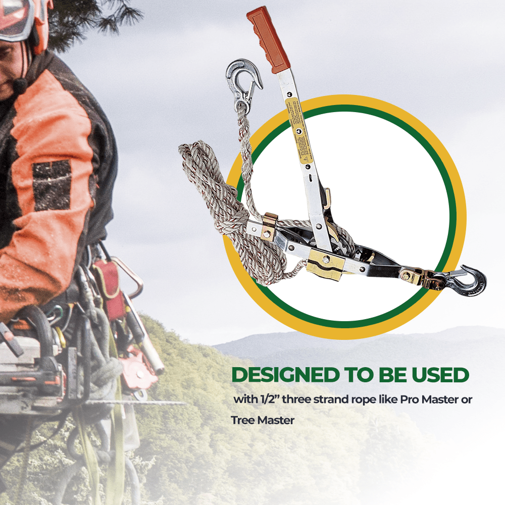 Maasdam Long Haul Rope Puller 1/2"