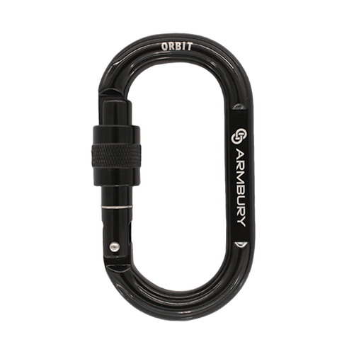 111mm x 62mm / Black / Orbit Screw ARM-Orbit-ScrewLock SGT KNOTS Climbing Gear