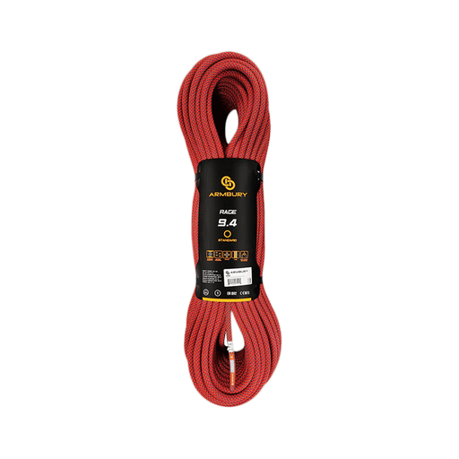 Fit Fusion Nylon Kernmantle Rope Dynamic Climbing Rope with Carabiner 10 MM  (Orange) at Rs 52/meter, Climbing Ropes in Dhuri