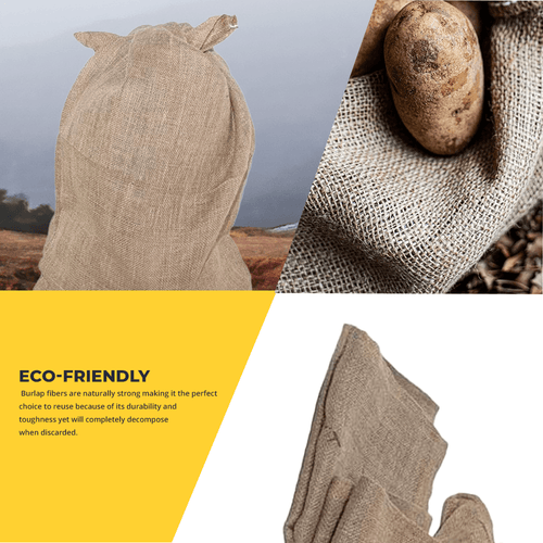 All Natural Burlap Bags SGT KNOTS