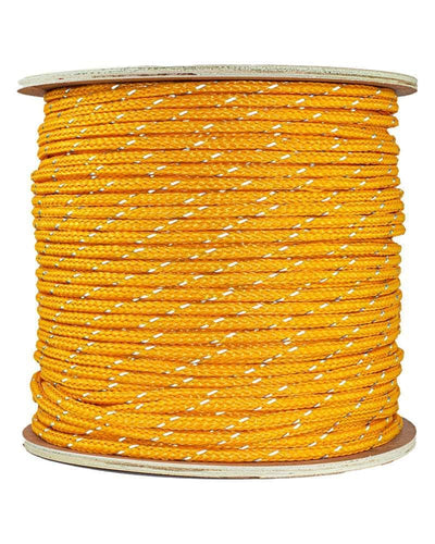 Reflective Hollow Braid Polyethylene Rope - Durable Weather Resistant
