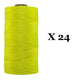 #18 / 1100 ft - 24 Case Pack / Fluorescent Yellow SK-TML-24Case-1100-FLYellow SGT KNOTS Mason Line