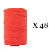 #18 / 550 ft - 48 Case Pack / Fluorescent Orange SK-TML-48Case-550-FLOrange SGT KNOTS Mason Line
