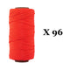 #18 / 275 ft - 96 Case Pack / Fluorescent Orange SK-TML-96Case-275-FLOrange SGT KNOTS Mason Line
