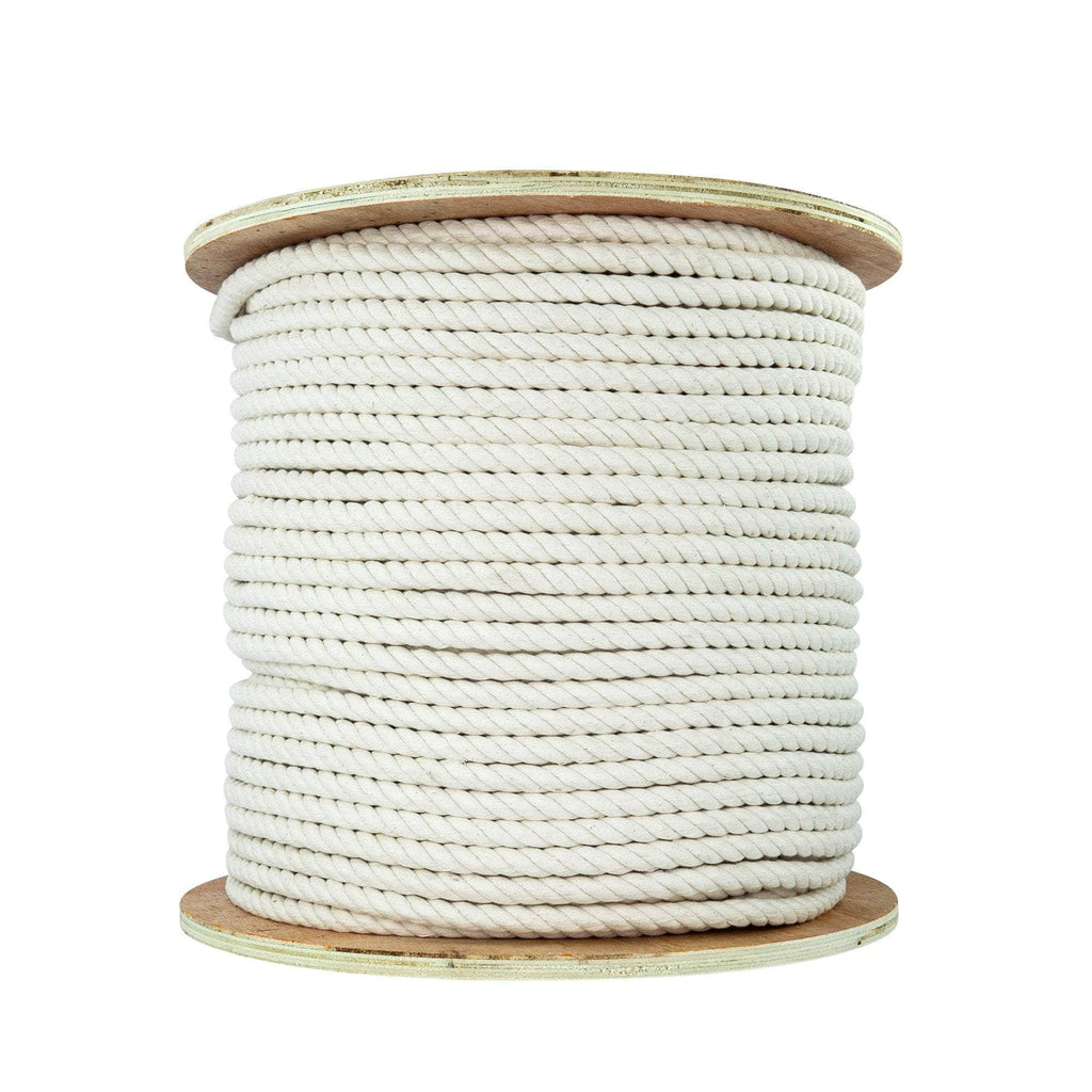 Premium 10ft Twisted Cotton Rope for Sports, Crafts Guinea