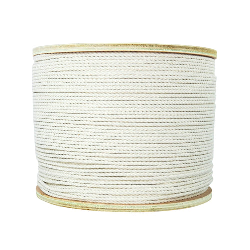 100% Twisted Cotton Rope | 3/8 in | 600 ft | Natural | Rope & Cord Superstore | Sgt Knots