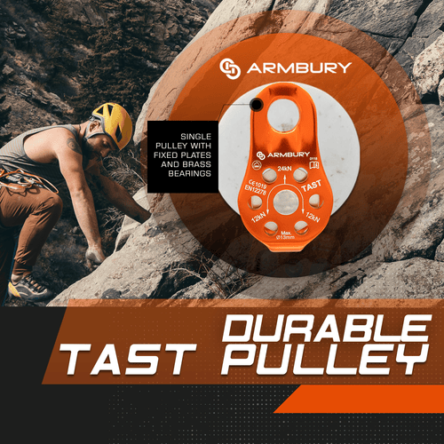 50mm x 76mm / Orange ARM-Pull-TastFixedSingle-Orange SGT KNOTS Climbing Gear