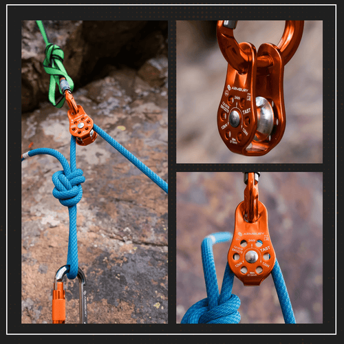 50mm x 76mm / Orange ARM-Pull-TastFixedSingle-Orange SGT KNOTS Climbing Gear