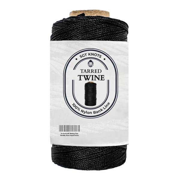 Ironclad Supply Tarred Bank Line Heavy Duty 100% Nylon Twine for