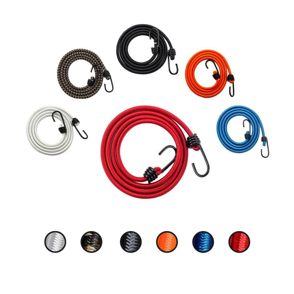 Marine Grade Bungee Cords With 2 Hooks