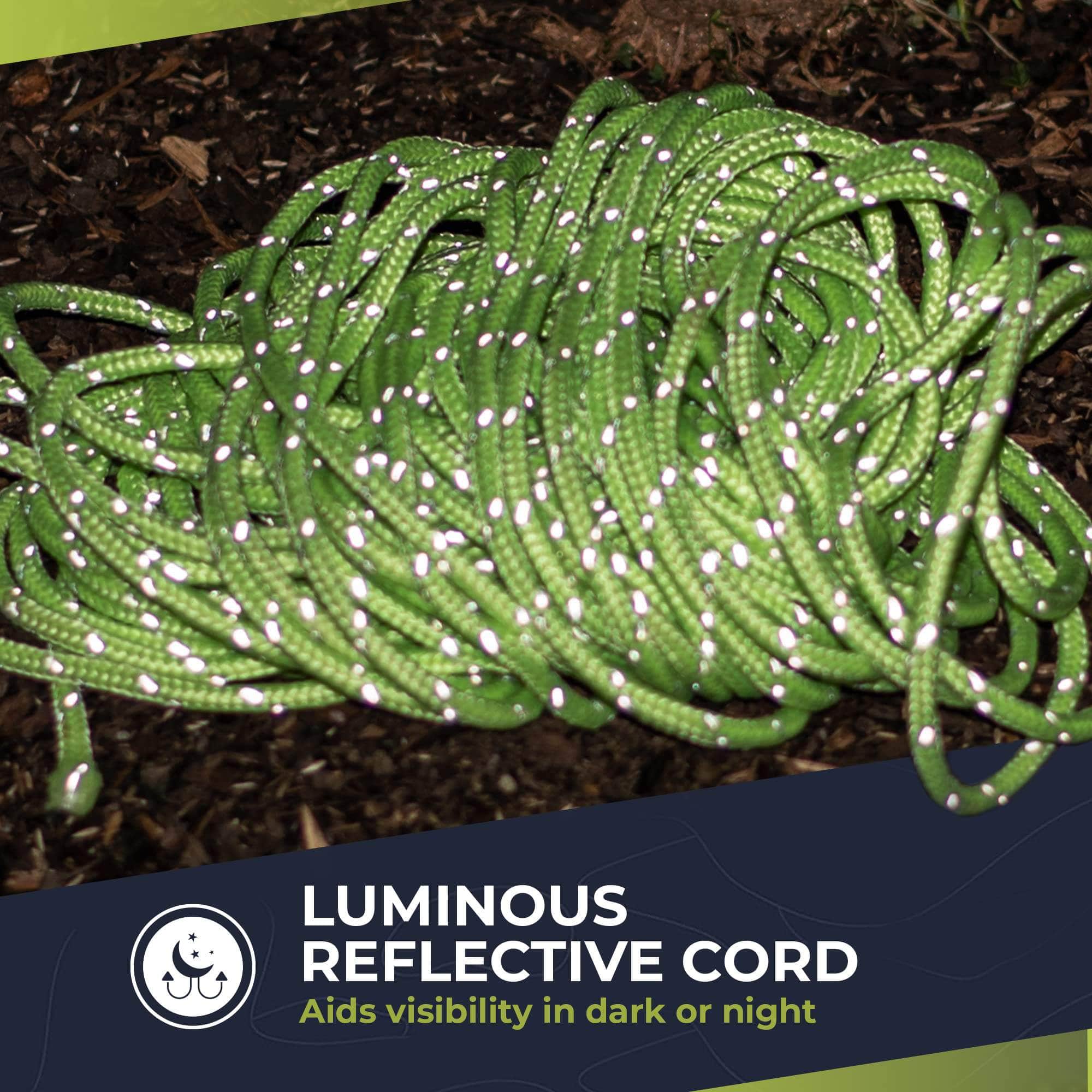 SGT KNOTS® Reflective Poly Rope – High Visibility & Multipurpose