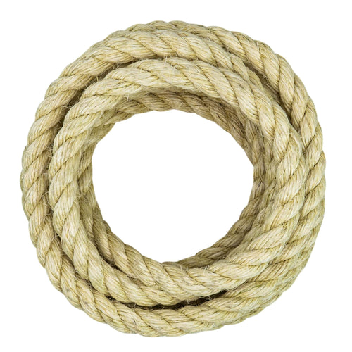 SGT KNOTS Twisted Sisal Rope for Cat Tree Replacement Parts - Sisal Twine  Natural Rope and Thick Twine for Crafts, DIY, Gardening, Decor, Indoor,  Outdoor Use - …