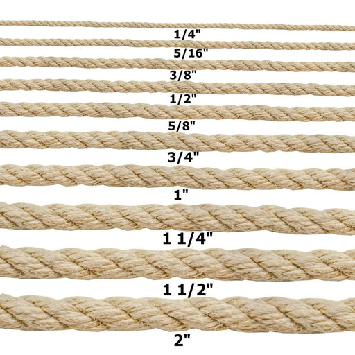 Classic Three (3) Strand Polyester Rope - Pirates Cave Chandlery