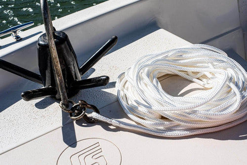 Double Braided Nylon Anchor Line with 316 Stainless Steel Thimble