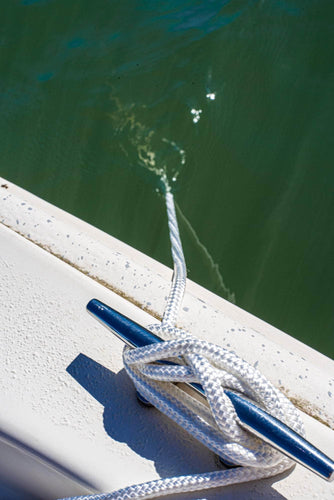 INNOCEDEAR Double Braided Nylon Anchor Rope(White Reflective, 3/8 x  100',1/2 150') Anchor Line/Boat Anchor Rope with Stainless Steel Thimble,  Quality Marine Rope, Boat Accessories 100FT