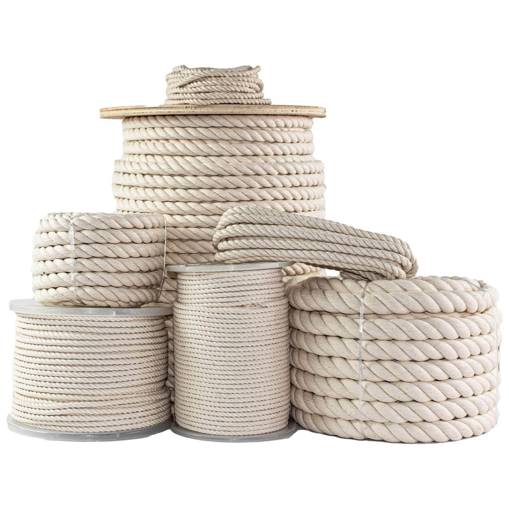 Braided cotton rope - Langman Ropes