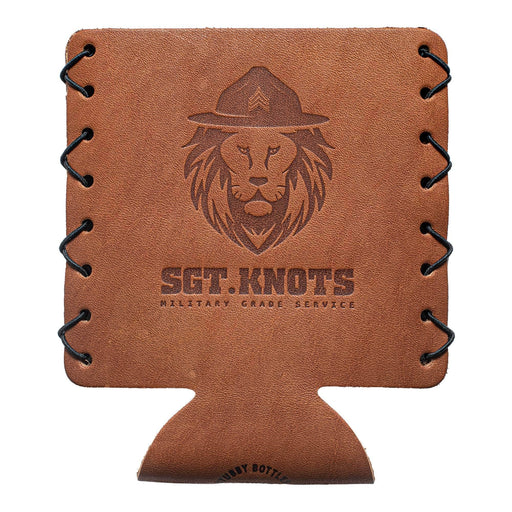 SK-LeatherKoozie SGT KNOTS Supply Co MERCH