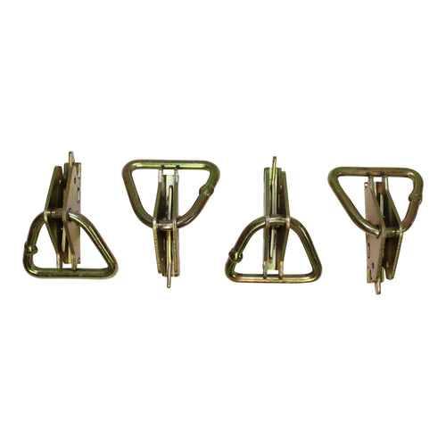 Spring Clip Triangle Ring  4-Pack SK-EClip-Triangle-4Pack SGT KNOTS Supply Co Cargo Control