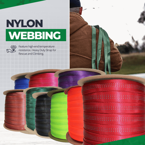 Rock best sale climbing webbing