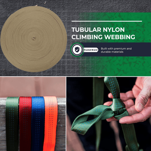 Tubular nylon webbing deals