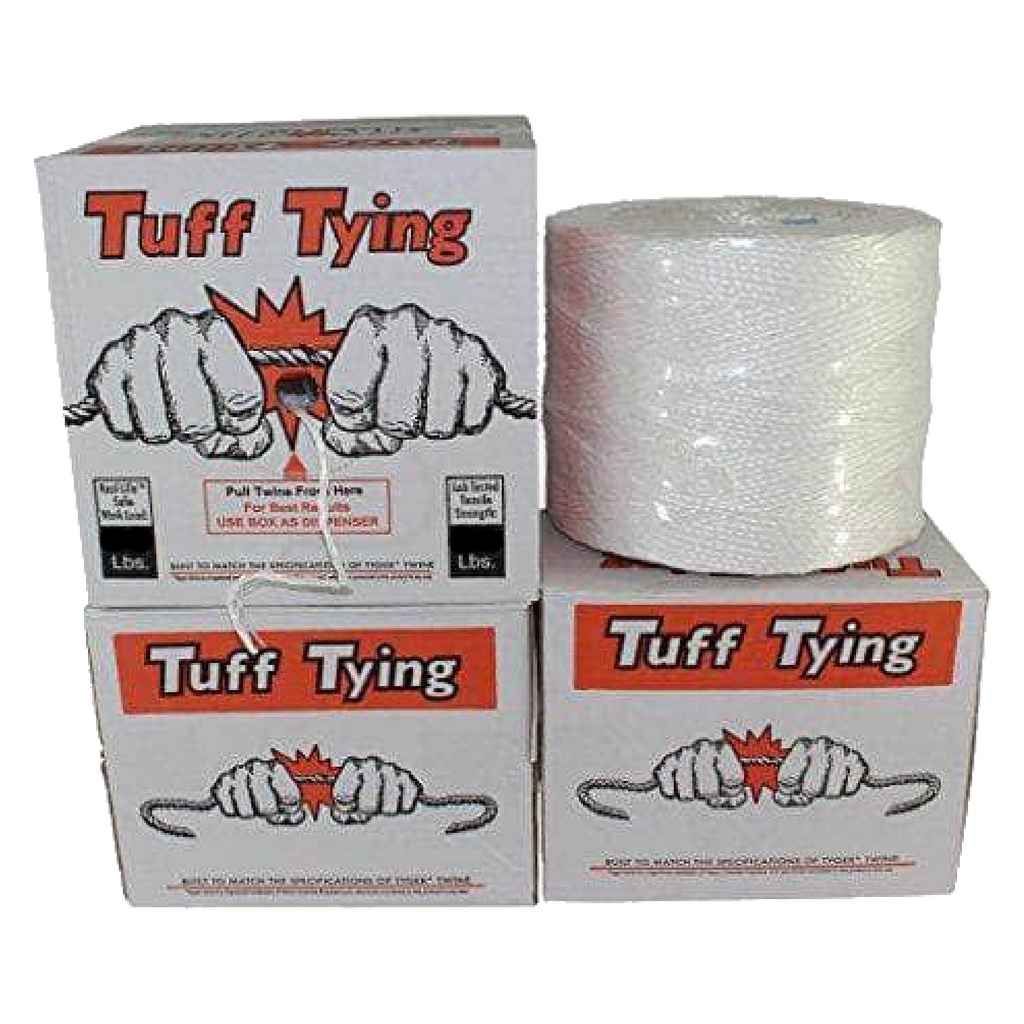 Polypropylene Tying Twine - 1 Ply White Plastic Poly Togo