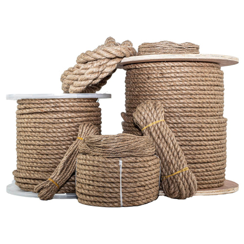 Small Jute Rope Hanging Basket 2 Pack